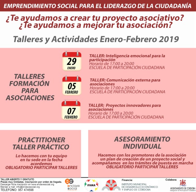 flyer general proyecto emprendimiento social enero-febrero 2019